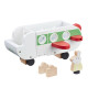 TmToys Świnka Peppa Drewno Samolot z figurką