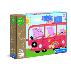 PUZZLE 24 MAXI PLAY FOR FUTURE ŚWINKA PEPE 24221