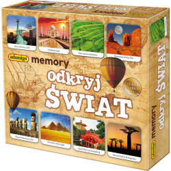 ODKRYJ ŚWIAT GRA MEMORY 7+