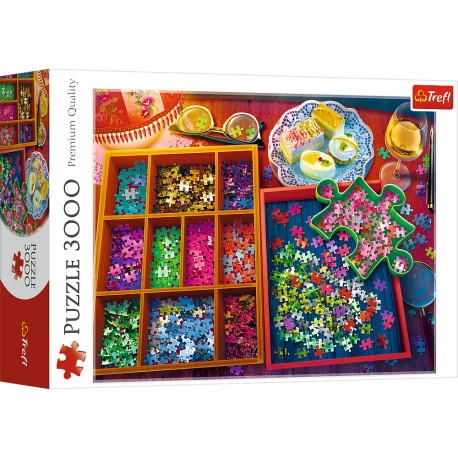 PUZZLE 3000 WIECZÓR Z PUZZLAMI 33079