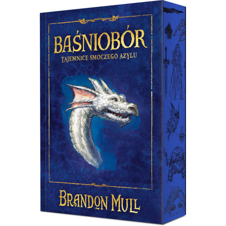 TAJEMNICE SMOCZEGO AZYLU. BAŚNIOBÓR. TOM 4 (ILUSTROWANE BRZEGI) Brandon Mull