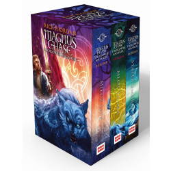 PAKIET MAGNUS CHASE I BOGOWIE ASGARDU. MAGNUS CHASE I BOGOWIE ASGARDU. TOMY 1-3 WYD. 2023 Rick Riordan