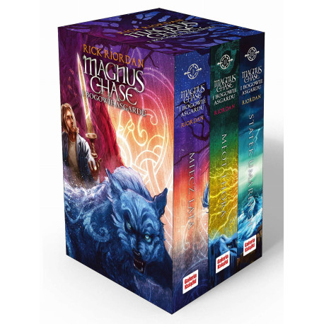 PAKIET MAGNUS CHASE I BOGOWIE ASGARDU. MAGNUS CHASE I BOGOWIE ASGARDU. TOMY 1-3 WYD. 2023 Rick Riordan