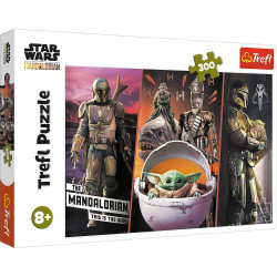 Puzzle 300 el. Tajemniczy Baby Yoda Trefl