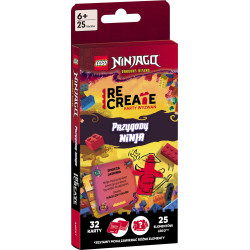 LEGO RECREATE KARTY WYZWAŃ PRZYGODY NINJA ACP-6701