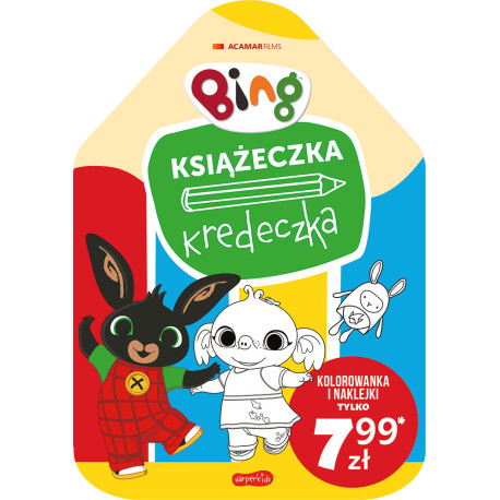 BING. KSIĄŻECZKA KREDECZKA