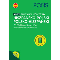 SŁOWNIK WSPÓŁCZESNY HISZPAŃSKO-POLSKI, POLSKO-HISZPAŃSKI