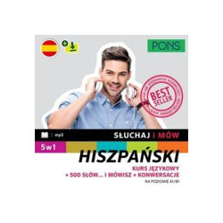 HISZPAŃSKI. SŁUCHAJ I MÓW. PAKIET 5W1 A1/B1