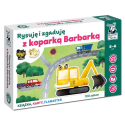 RYSUJĘ I ZGADUJĘ Z KOPARKĄ BARBARKĄ 100 ZABAW KAPITAN NAUKA 5-6 LAT