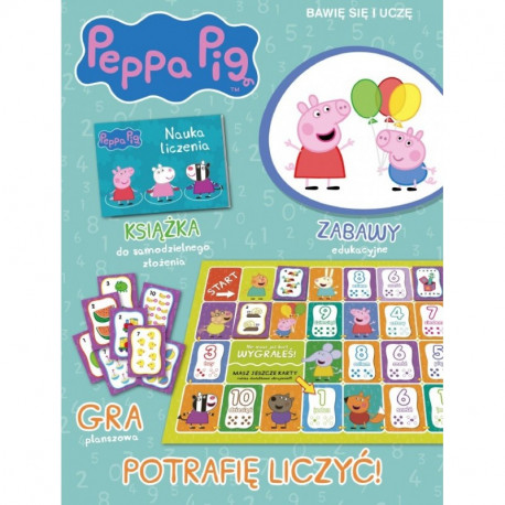 ŚWINKA PEPPA POTRAFIĘ LICZYĆ BAWIĘ SIĘ I UCZĘ