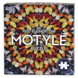 Professor Puzzle, puzzle, Motyle, 1000 el. Outlet