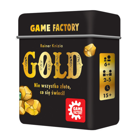 GOLD NIE WSZYSTKO ZŁOTO CO SIĘ ŚWIECI GRA PLANSZOWA REBEL 6+ Outlet