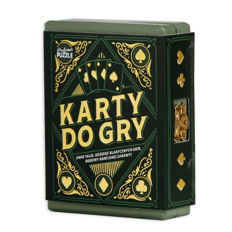 Professor Puzzle, uniwersalne karty do gry Outlet