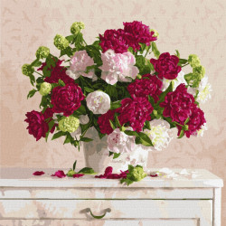 MALOWANIE PO NUMERACH IDEYKA 50X50 CM DWA KOLORY OUTLET