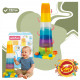 SMILY PLAY Wieża z Piłeczkami Piramidka Sensoryczna Sorter Dla Dzieci 65 cm OUTLET