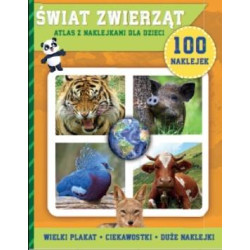 100 naklejek. Świat zwierząt