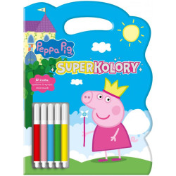 ŚWINKA PEPPA (brak pisaków) SUPERKOLORY