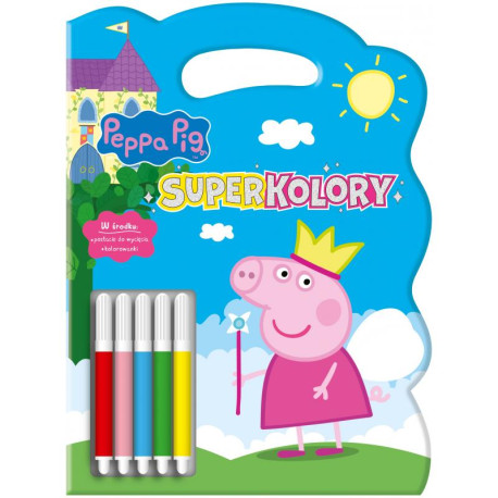 ŚWINKA PEPPA (brak pisaków) SUPERKOLORY