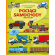 Pociągi samochody i inne pojazdy. Mini encyklopedia z naklejkami