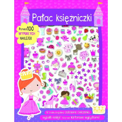 Pałac księżniczki. Ponad 100 wypukłych naklejek