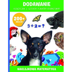 Dodawanie i odejmowanie. 200 naklejek z plakatem