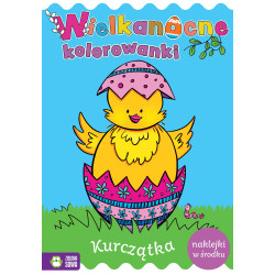 Kurczątka. Wielkanocne kolorowanki
