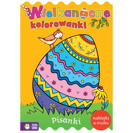 WIELKANOCNE KOLOROWANKI PISANKI 4+