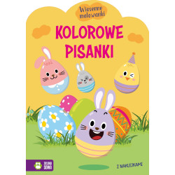 Kolorowe pisanki. Wiosenne malowanki