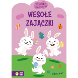Wesołe zajączki. Wiosenne malowanki