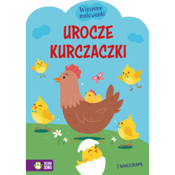 Urocze kurczaczki. Wiosenne malowanki