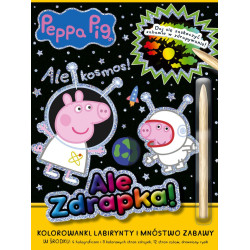 Ale kosmos! Świnka Peppa. Ale zdrapka
