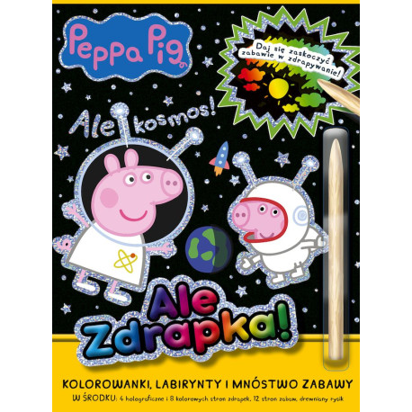 Ale kosmos! Świnka Peppa. Ale zdrapka