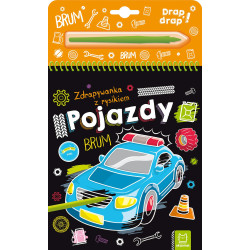 Pojazdy. Zdrapywanka z rysikiem