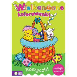 Koszyczki. Wielkanocne kolorowanki