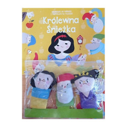 KRÓLEWNA ŚNIEŻKA. OPOWIEŚCI DO PODUSZKI Z PACYNKAMI NA PALUSZKI (bez pacynek)