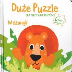 W DŻUNGLI DUŻE PUZZLE DLA MAŁYCH PALUSZKÓW