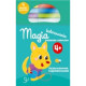 Kolorowanka z magicznymi flamastrami 4+ turkusowa