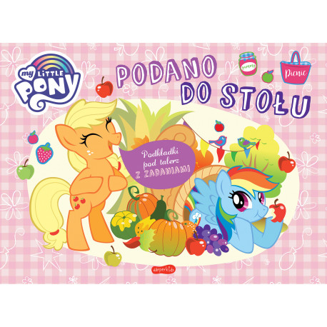 My Little Pony. Podano do stołu. Podkładki pod talerz z zadaniami Marta Stochmiałek