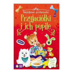 NAKLEJKOWE PRZEBIERANKI PRZYJACIÓŁKI I ICH PUPILE