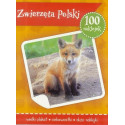 Zwierzęta polski. 100 naklejek z plakatem