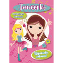 TANCERKI. KSIAŻECZKA Z BROKATOWYMI NAKLEJKAMI