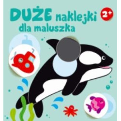 Duże naklejki dla maluszka. Orka 2+