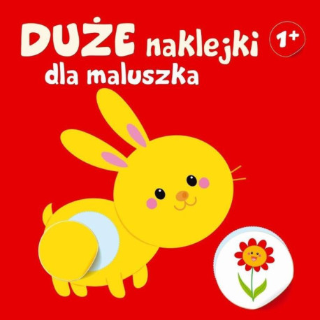 KRÓLIK. DUŻE NAKLEJKI DLA MALUSZKA 1+