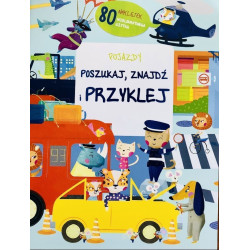Pojazdy. Poszukaj, znajdź, przyklej