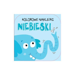 NIEBIESKI. KOLOROWE NAKLEJKI