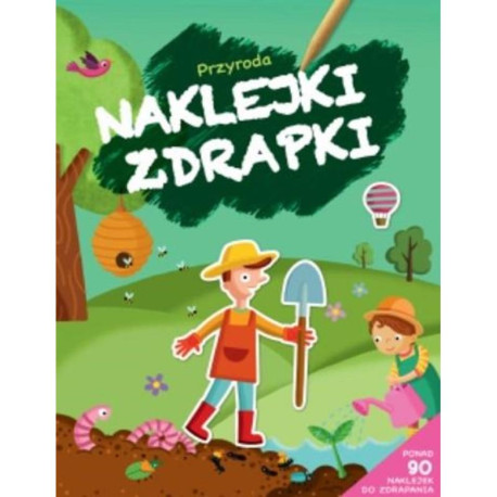 PRZYRODA. NAKLEJKI ZDRAPKI
