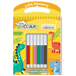 Poznajmy dinusie. Lubię Dinozaury. Ulubione kolorowanki