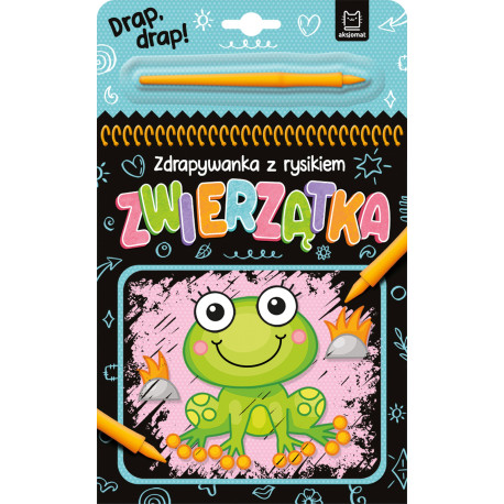 ZWIERZĄTKA. ZDRAPYWANKA Z RYSIKIEM