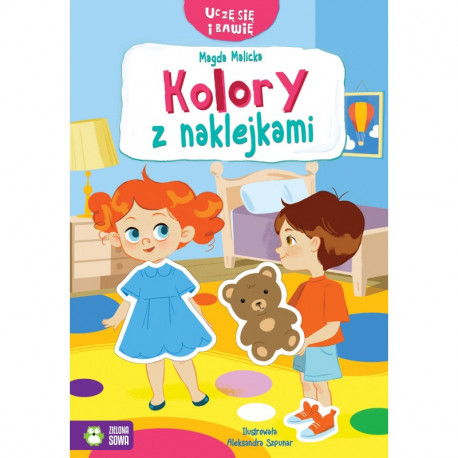 KOLORY Z NAKLEJKAMI UCZĘ SIĘ I BAWIĘ 4+ Magda Malicka