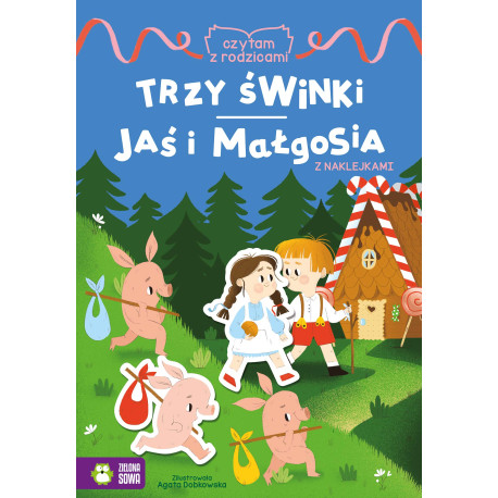 Jaś i Małgosia / Trzy świnka. Czytam z rodzicami